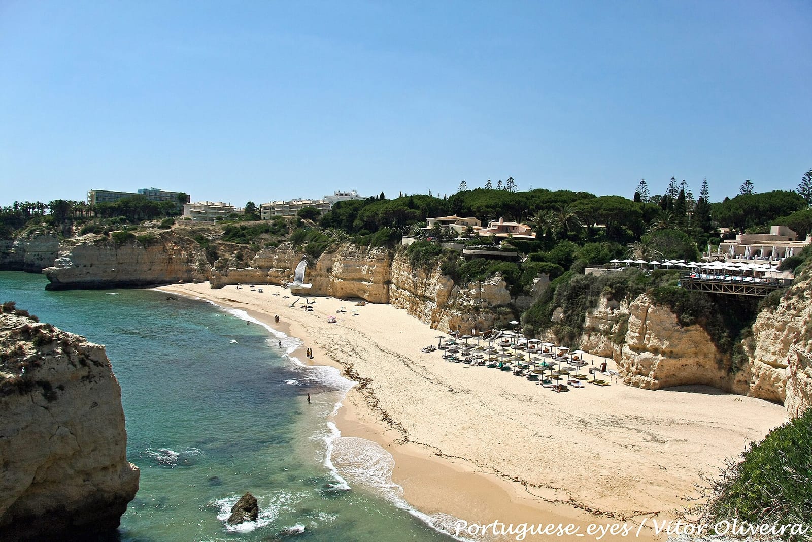 Praia da Cova Redonda, Portugal — beach