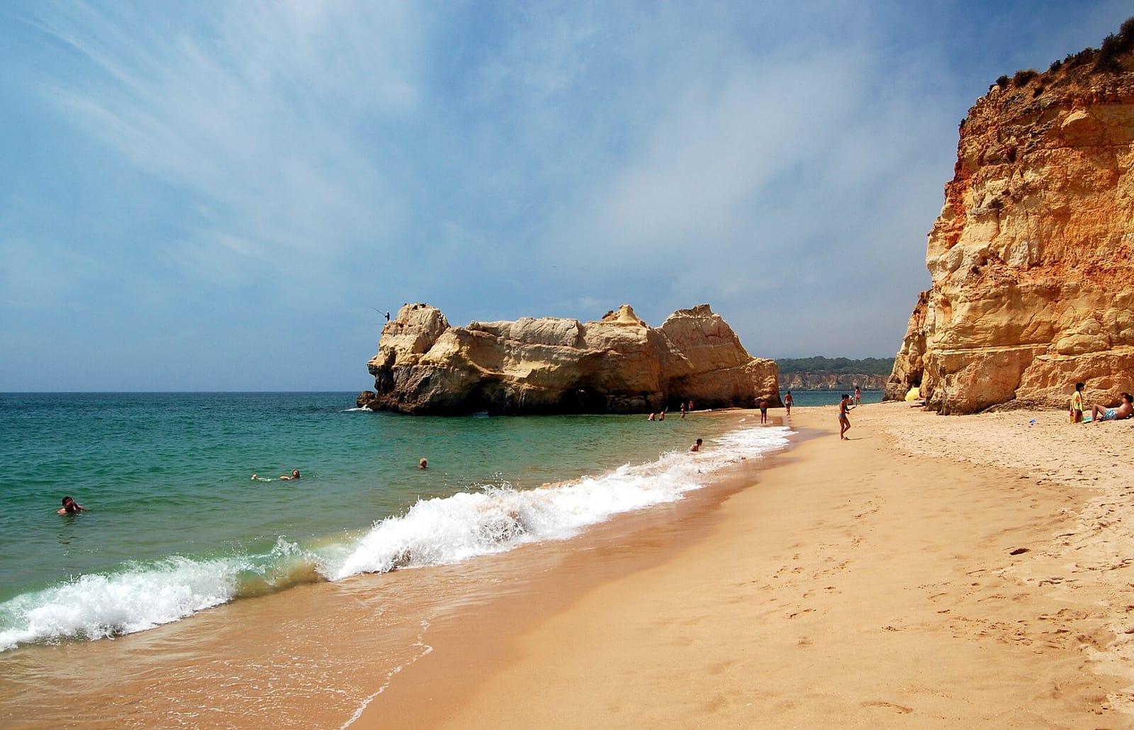 Praia da Rocha, Portugal — beach