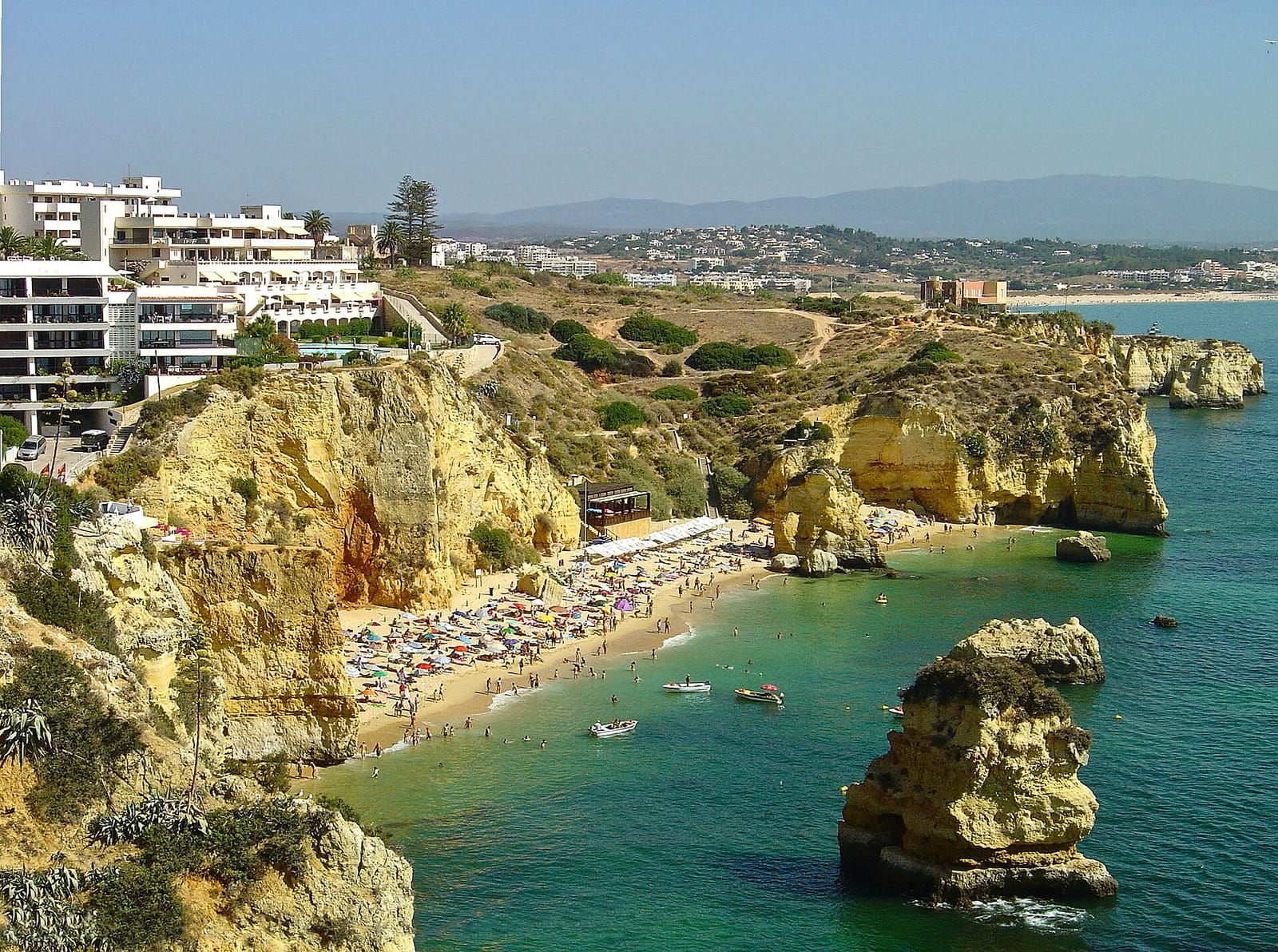 Praia Dona Ana, Portugal — beach