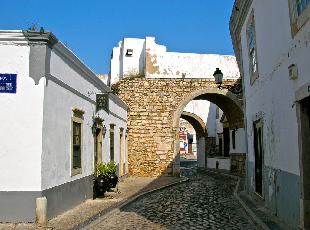 Faro, Portugal — vista da cidade
