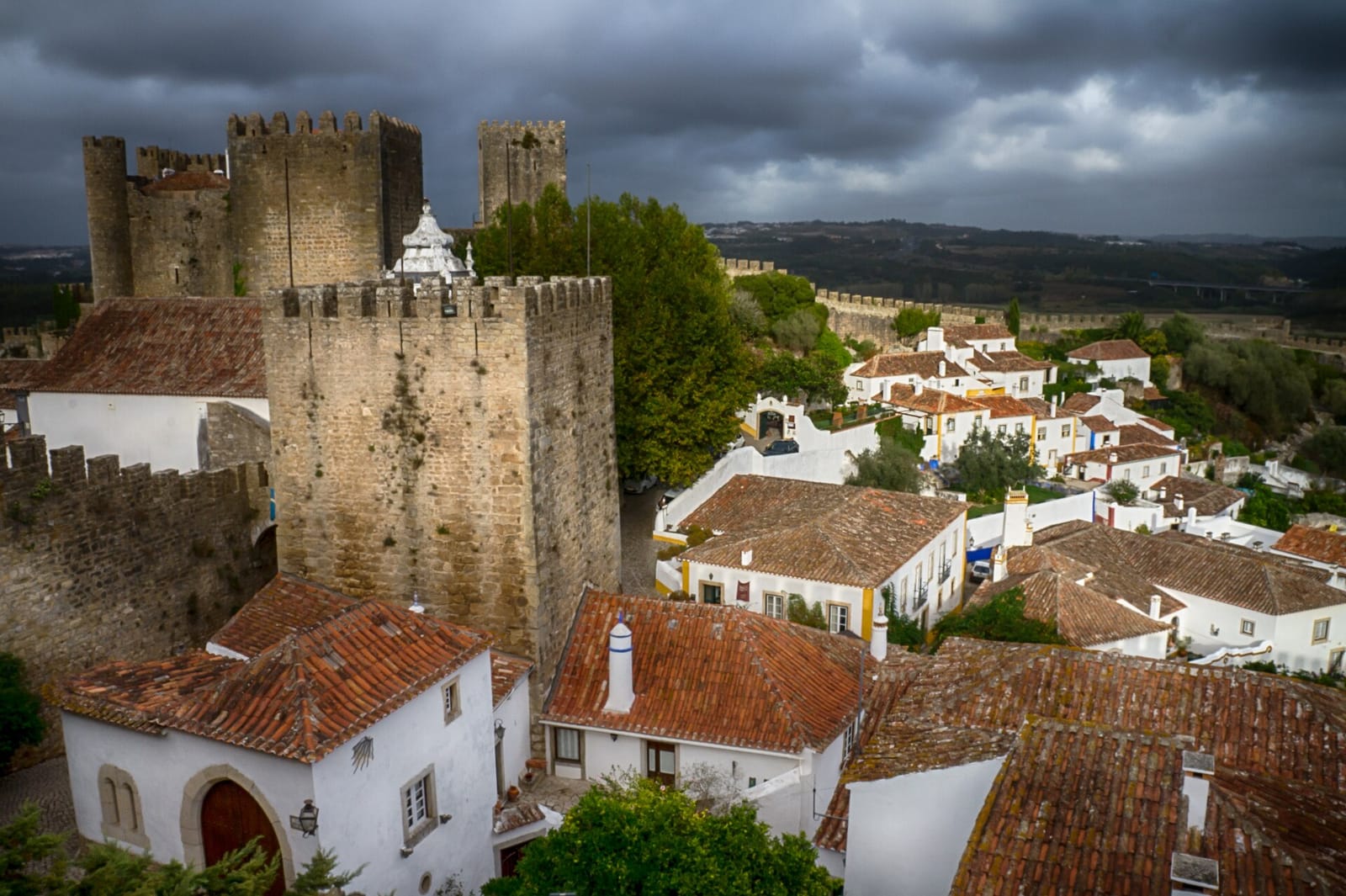 Óbidos, Portugal — city view